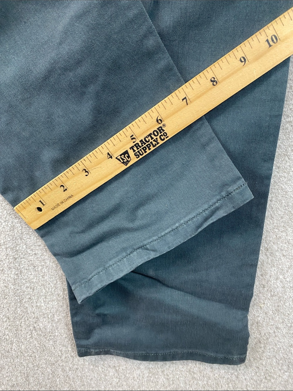 Flint And Tinder Chino Pants Men’s 32x32 straight Fit Gray Cotton office casual - Picture 9 of 11